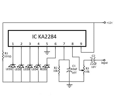 Ka2281 схема включения