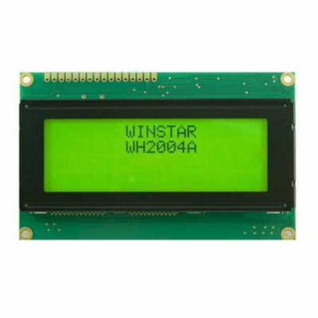 WH2004A-YYH-CT# Winstar Display внешний вид корпуса LCD 98.0x60.0x13.6mm